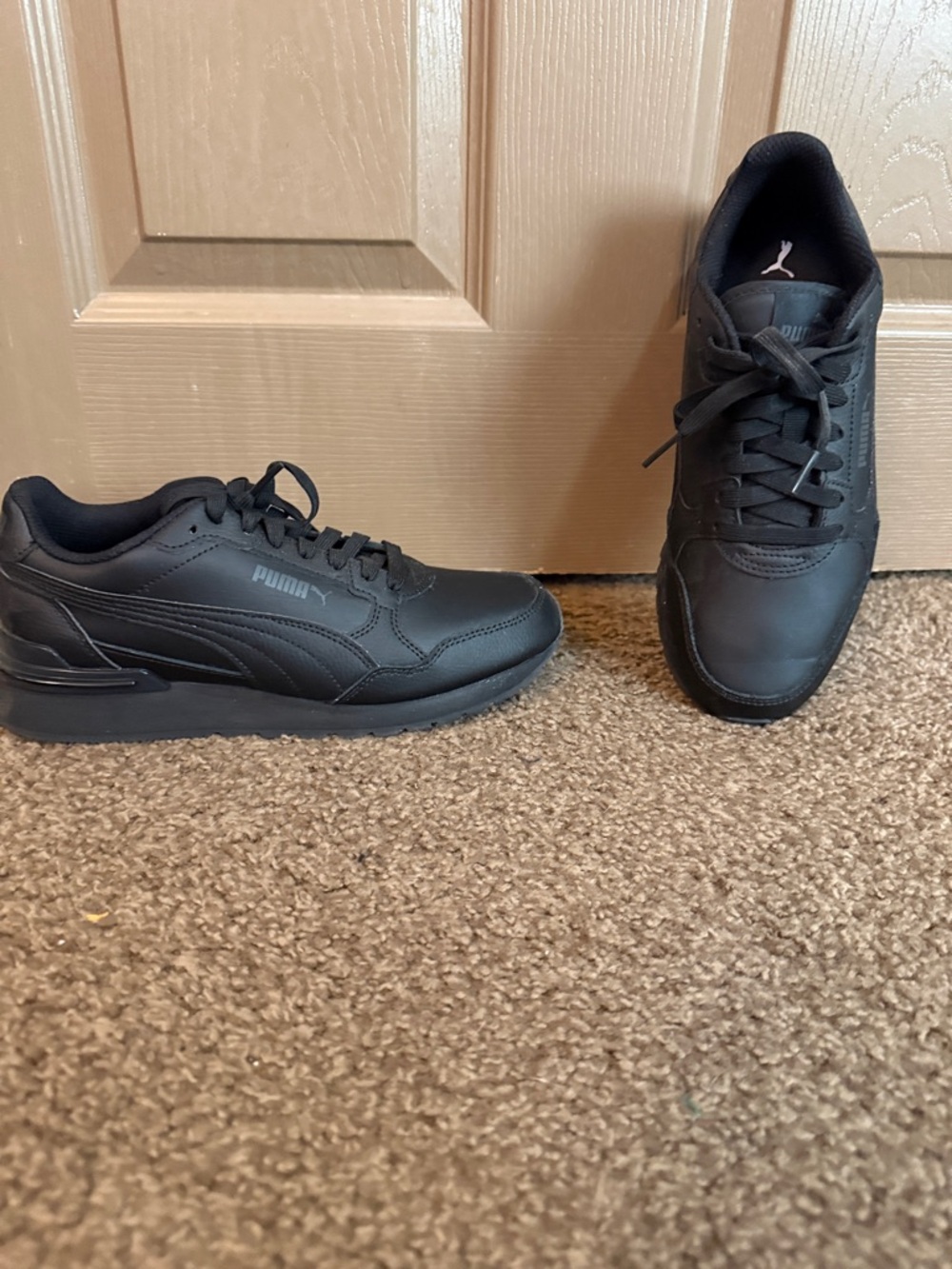Puma Men's All-Black Athletic Sneakers